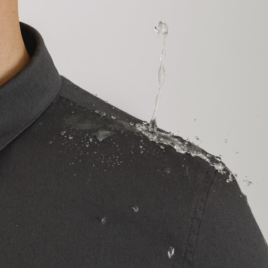 CONCEPT Tech 24 Overshirt || Slate-Grey | Nanilica™ Stretch Cotton