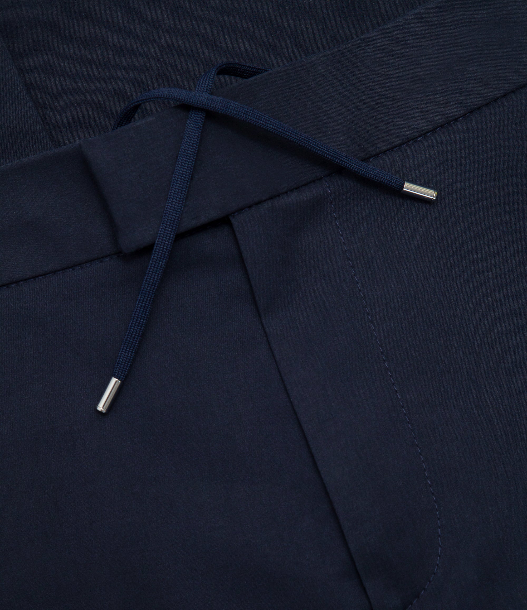 The 24 Trouser || Navy | Stretch Cotton | Recycled Elastane