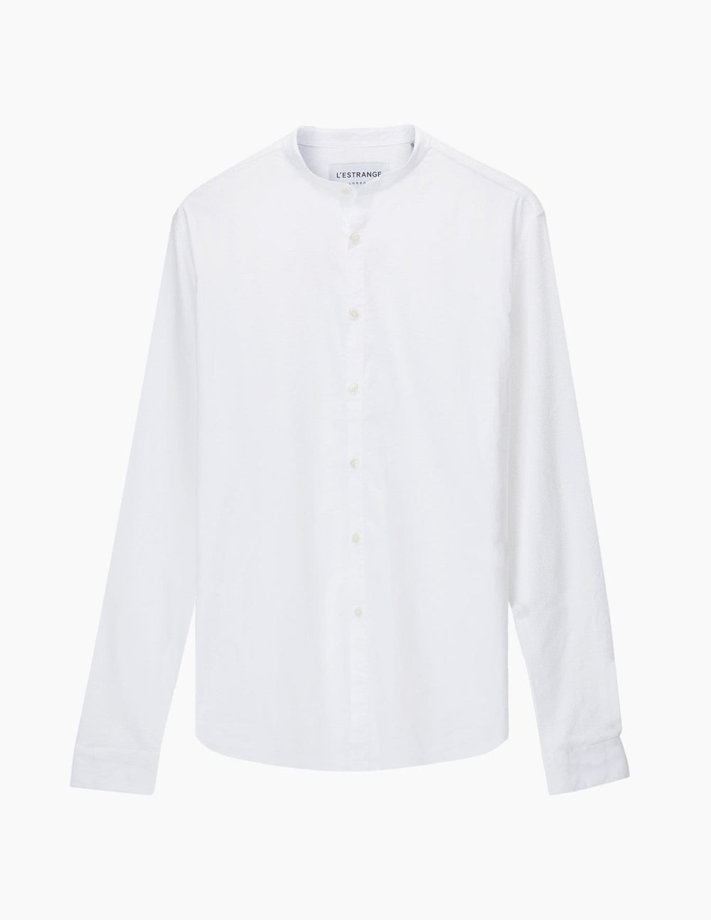 The Evening Shirt || White | Collarless