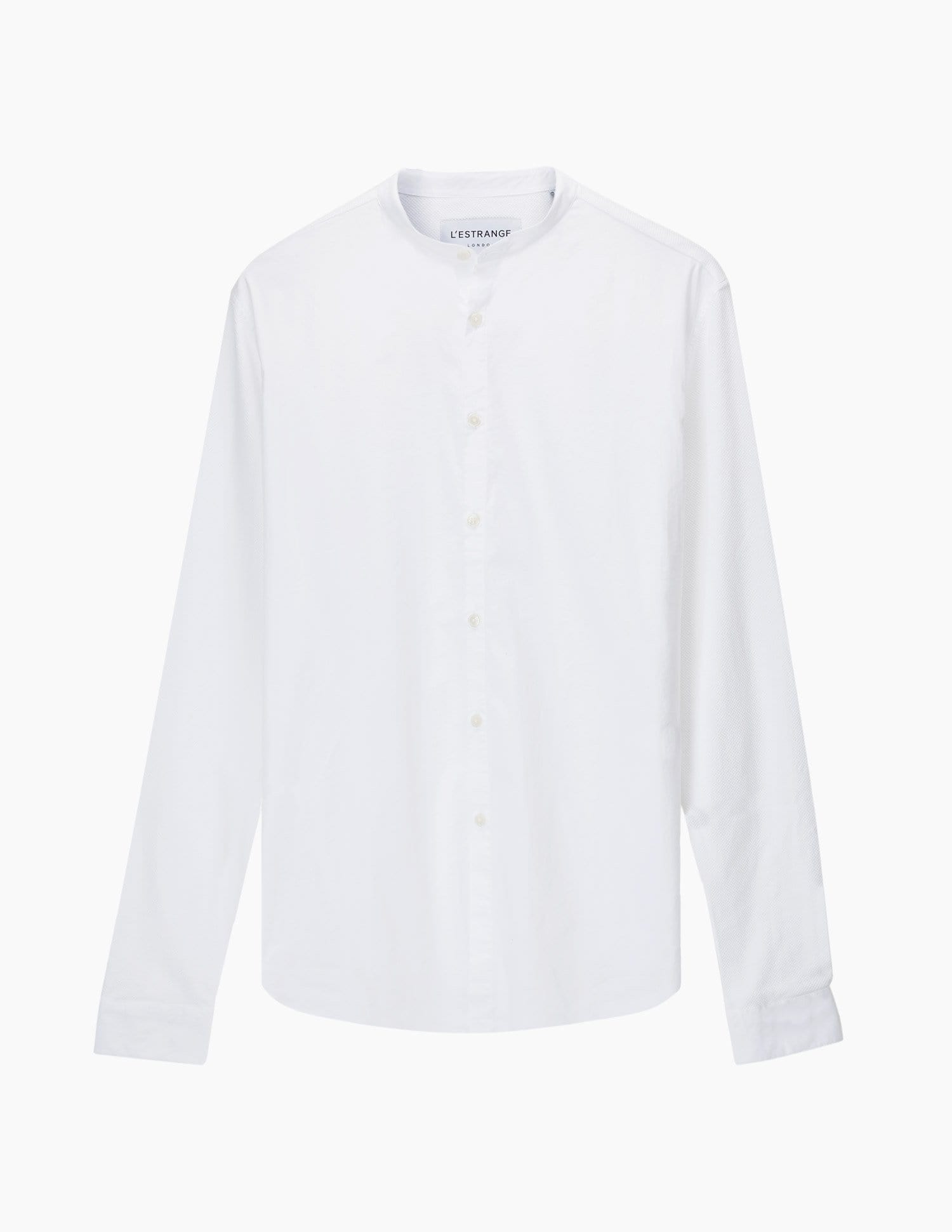 The Evening Shirt || White | Collarless