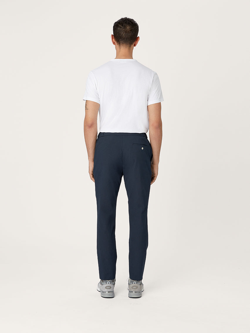 The 24 Trouser Seersucker || Navy