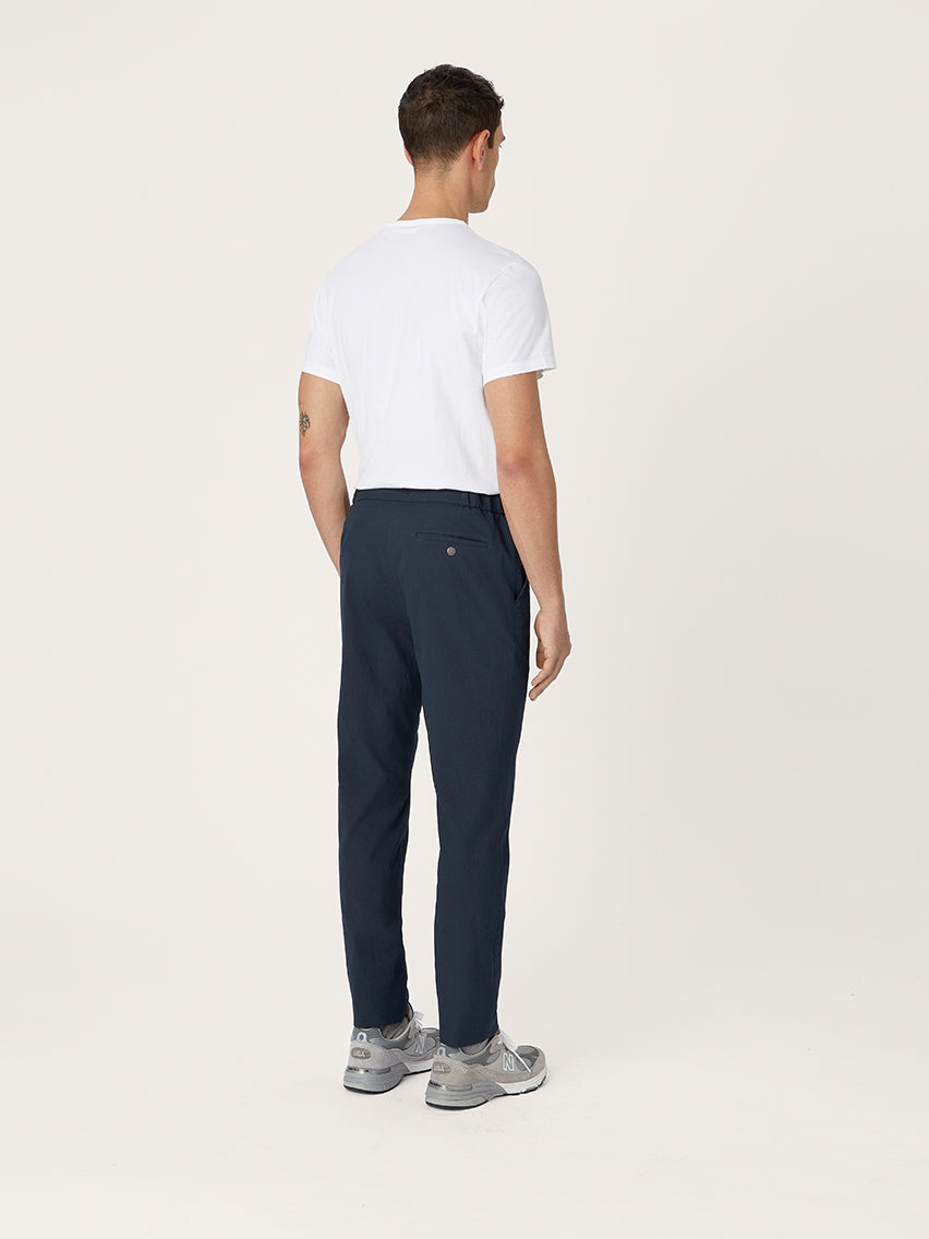 The 24 Trouser Seersucker || Navy