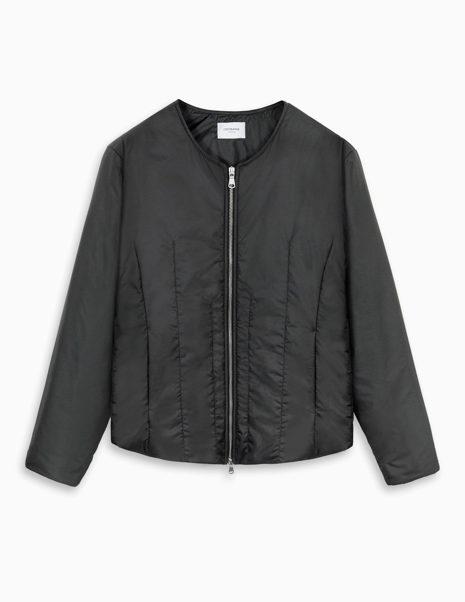 The Duo Quilt Shell || Black | Recycled Polyester and Kapok