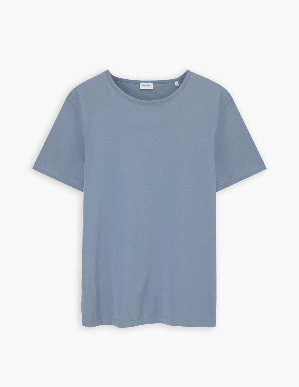 The Tailored Tee Organic || Dusty-Blue | Organic Cotton