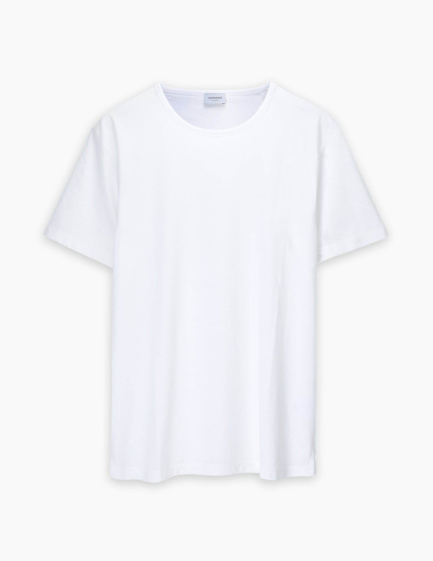 Plain white outlet t shirt h