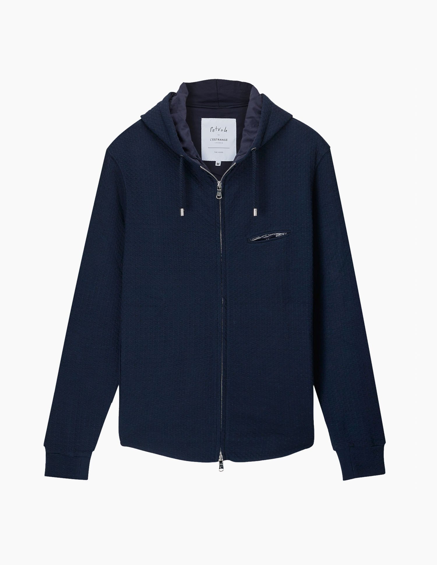 The Curve Hood || Navy | Monochrome